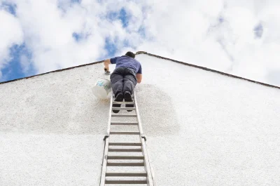 Peinture extérieure à la Sabotterie — façades et ravalement